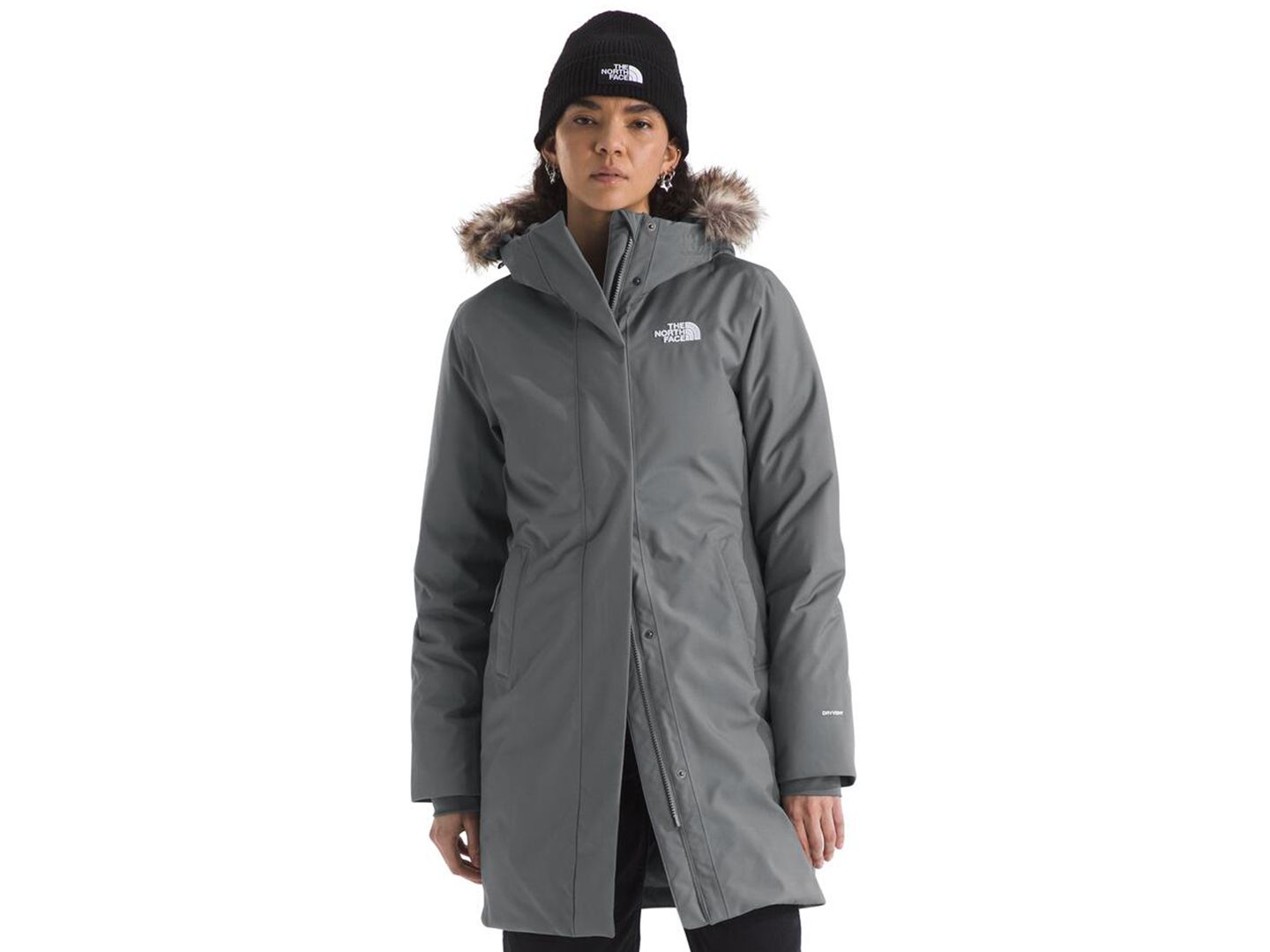 Женская куртка The North Face Arctic Hooded, цвет: Дымчатый жемчужный — фото 1