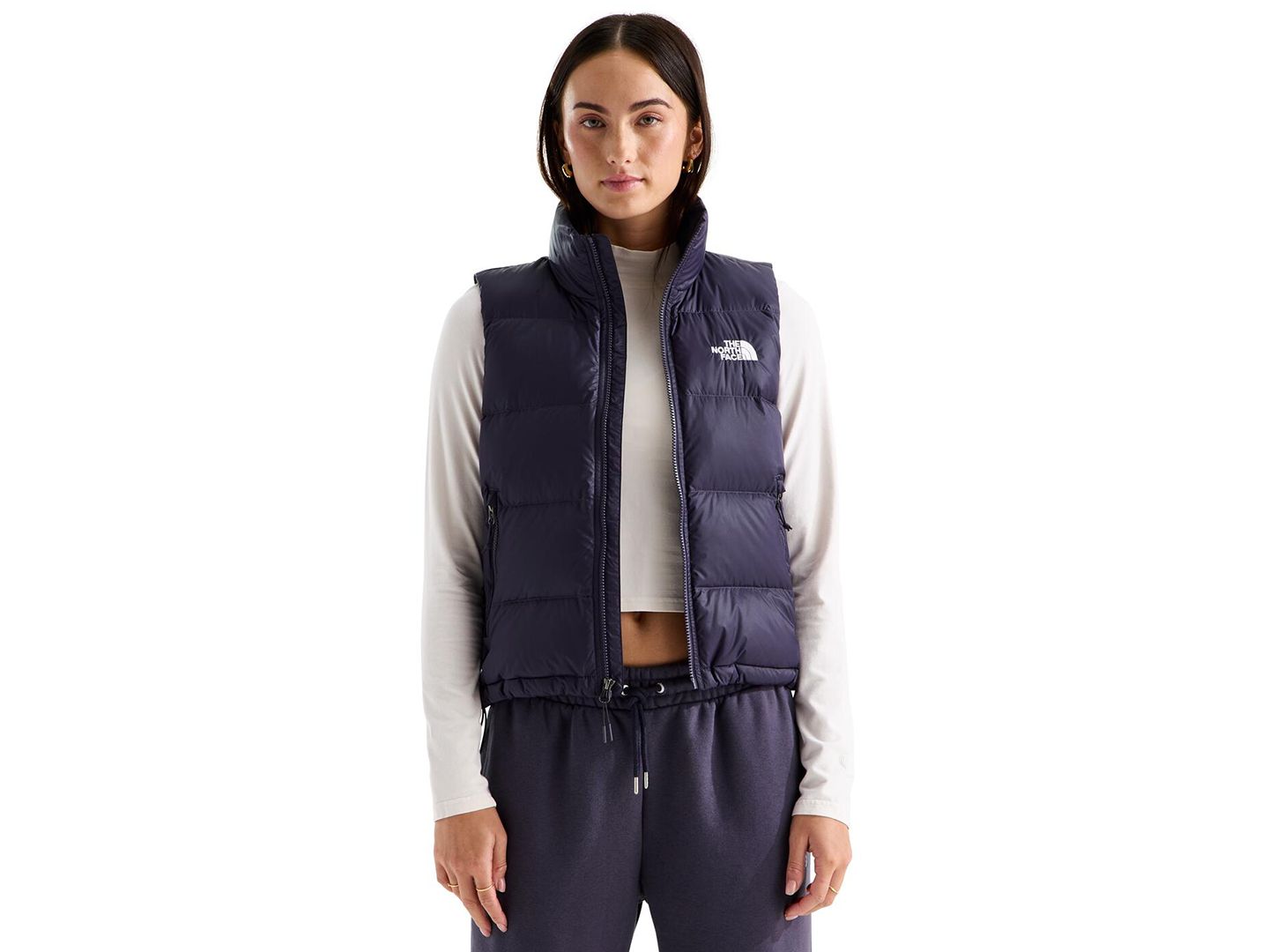 Женский жилет The North Face Hydrenalite Down A-Line, цвет: Сумеречный — фото 1