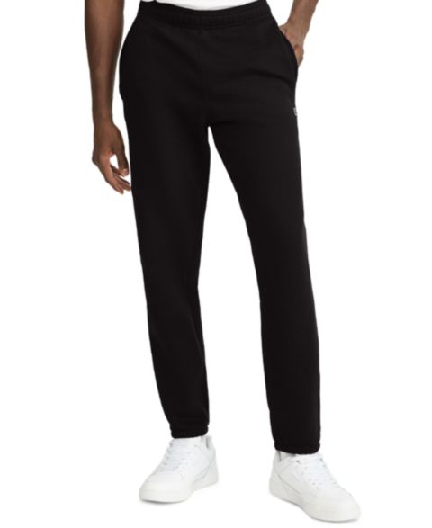Мужские брюки Champion Powerblend Fleece Elastic-Waistband Cinched-Hem Sweatpants, цвет: Чёрный