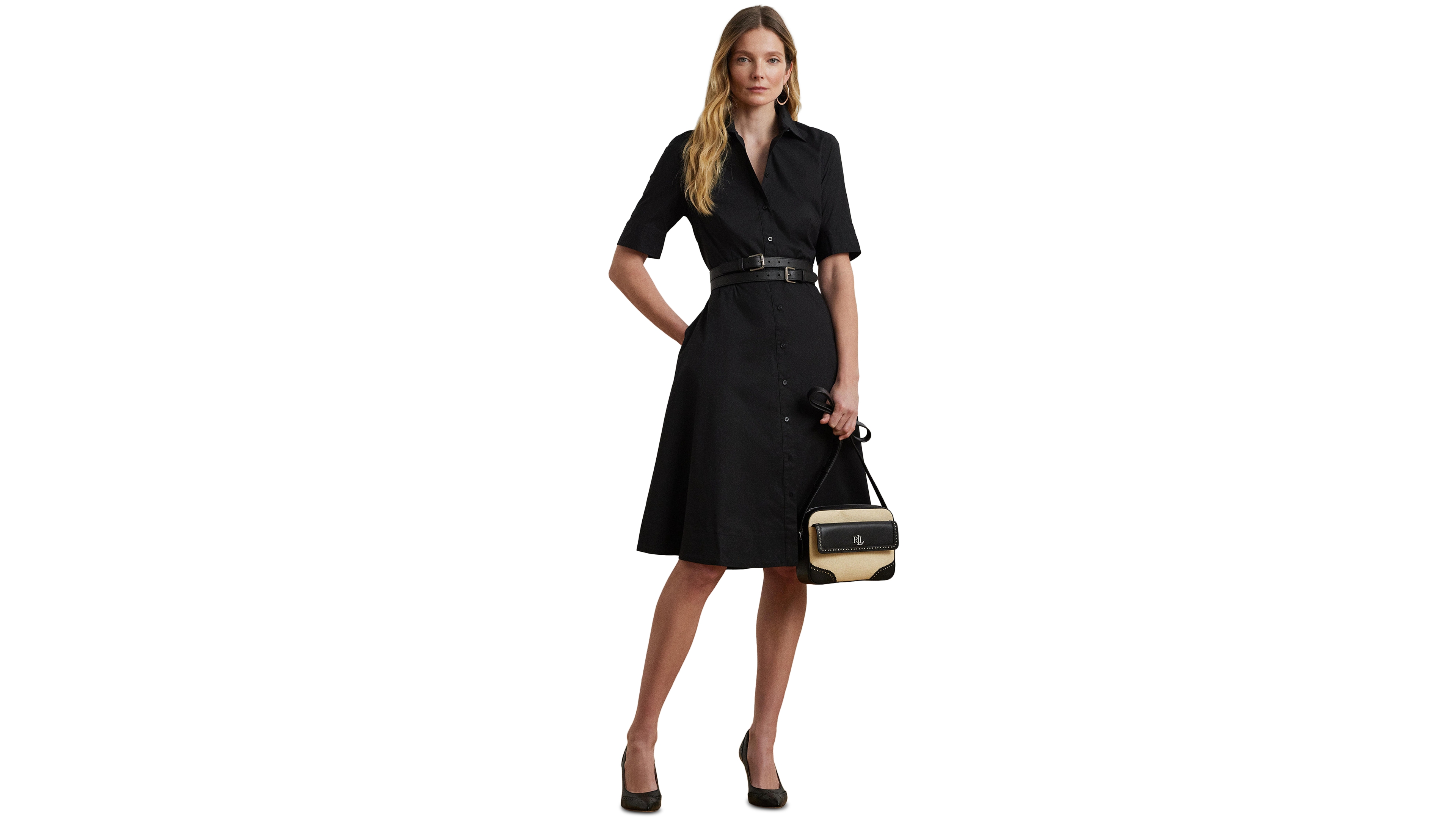 Lauren Ralph Cotton Shirtdress