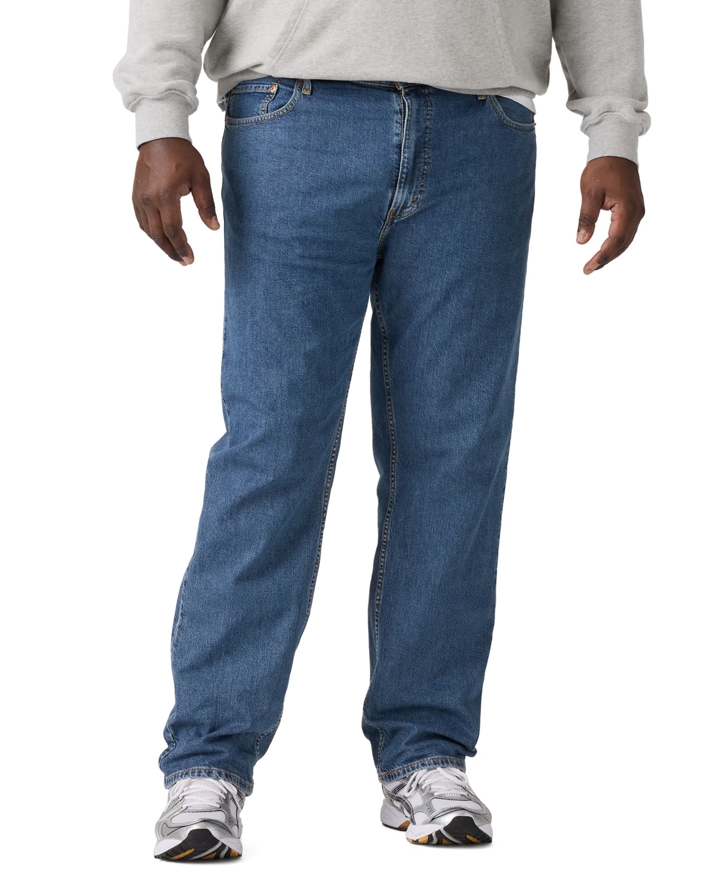 Мужские джинсы Levi's Big & Tall свободные прямые, цвет: Небесно-голубой — фото 1