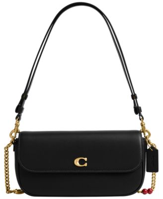 Brook Small Leather Shoulder Bag with Charms