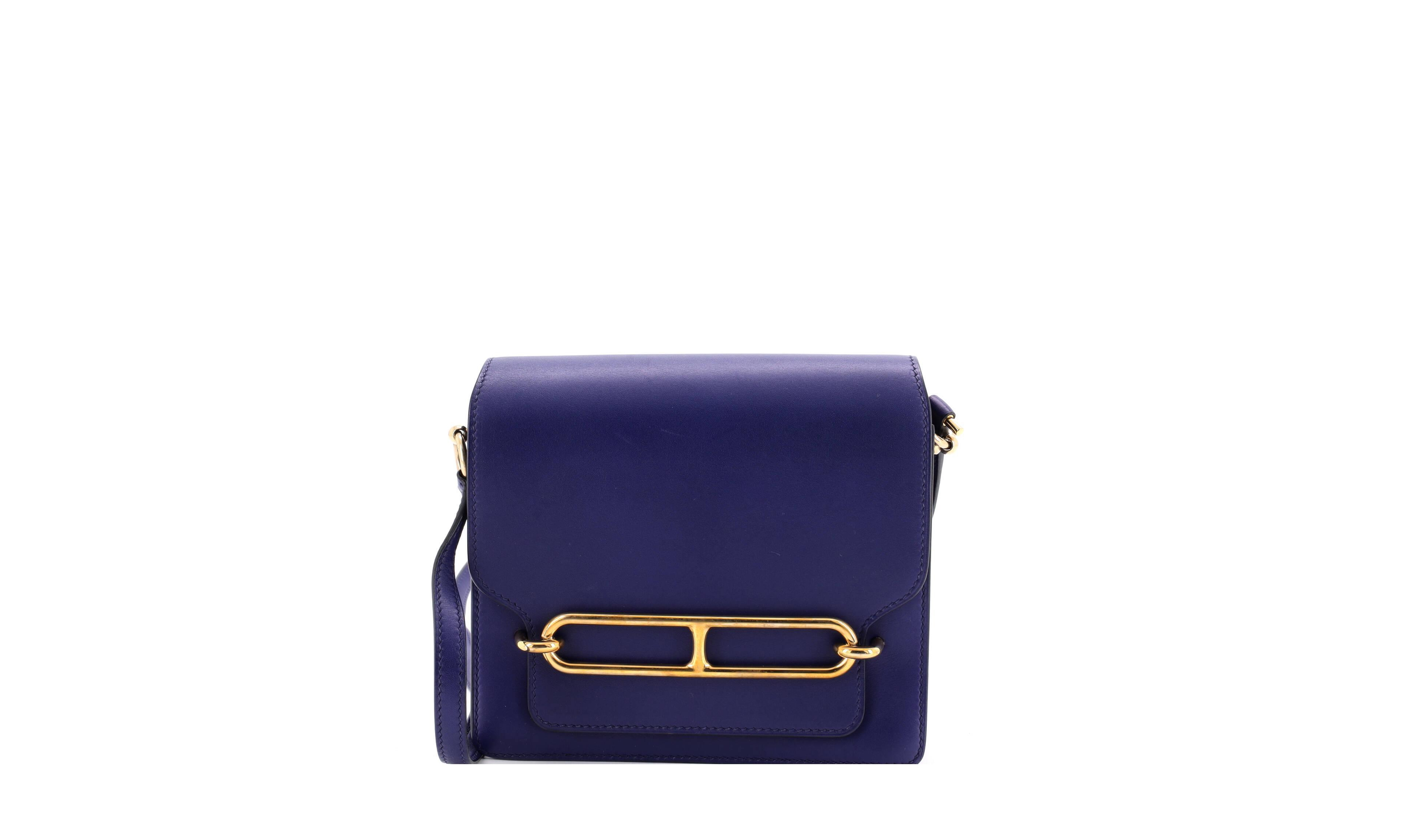 Pre-Owned Hermes 18 Roulis Bag Swift