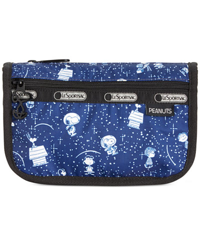 Lesportsac Peanuts Collection Travel Cosmetic Bag