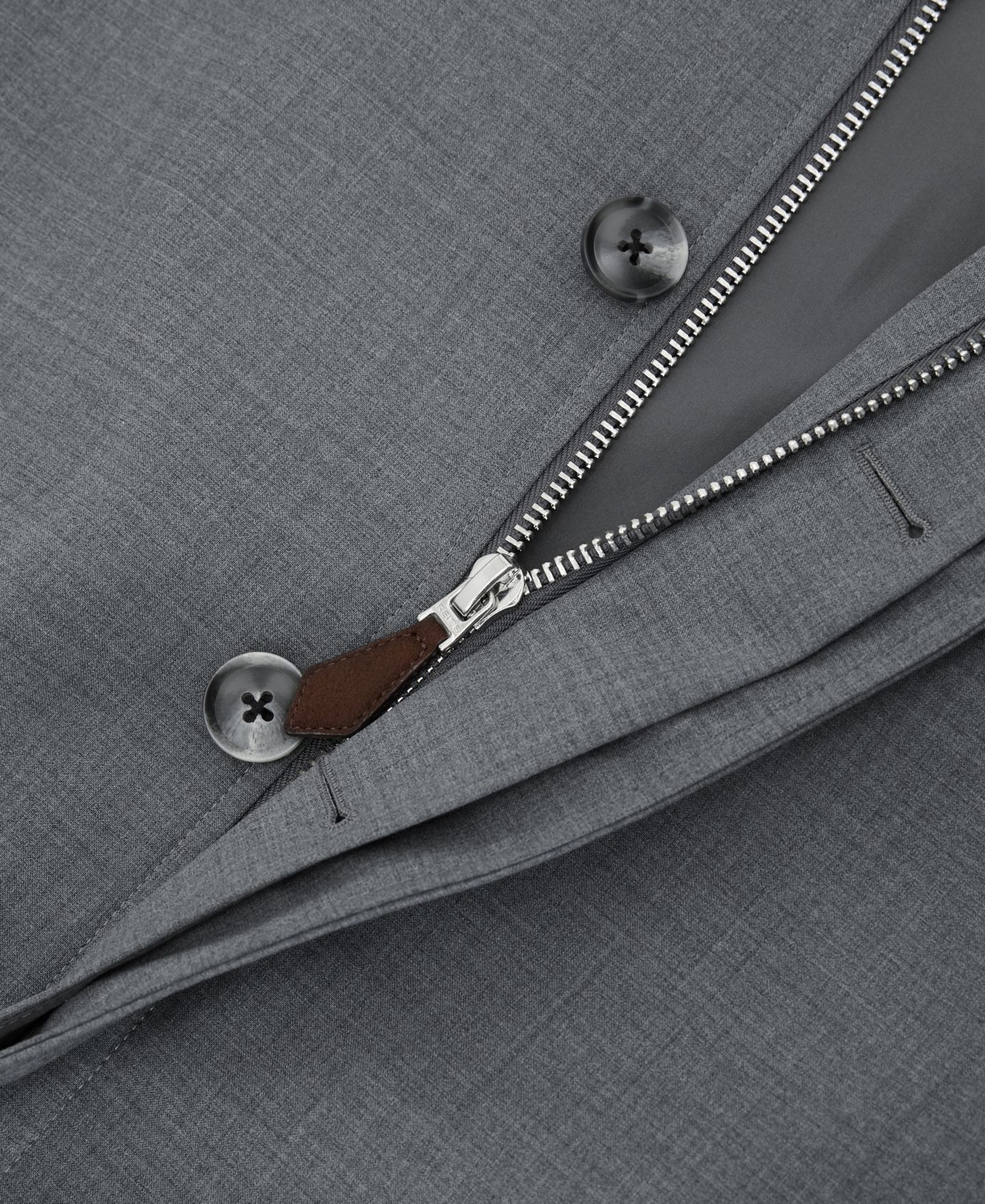 Мужские куртки REISS Canton Single-Breasted Raglan Raincoat, цвет: Серый — фото 4