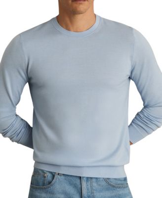 Men's Wessex Crew-Neck Merino-Wool Slim-Fit Sweater