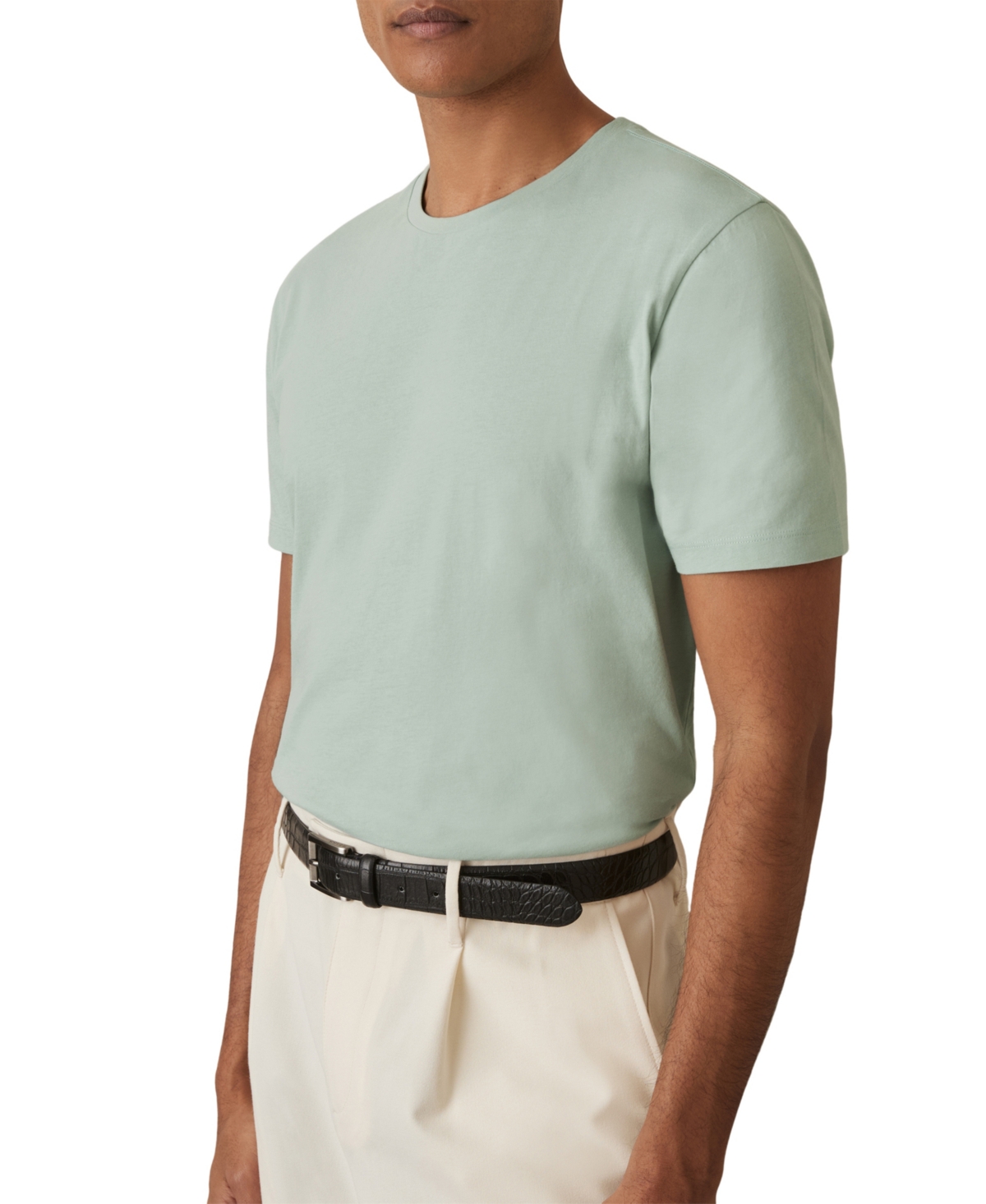 Reiss Men's Bless Slim-Fit Cotton T-Shirt