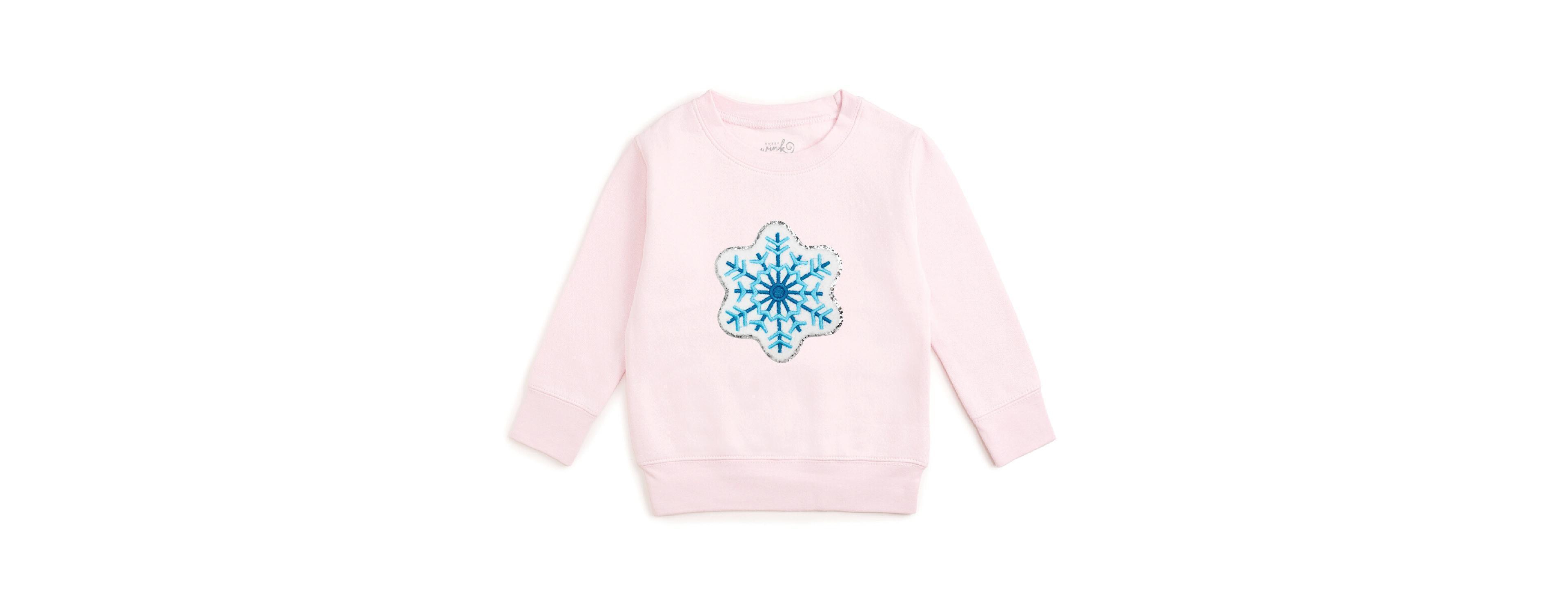 Sweet Wink Girls Snowflake Patch Sweatshirt