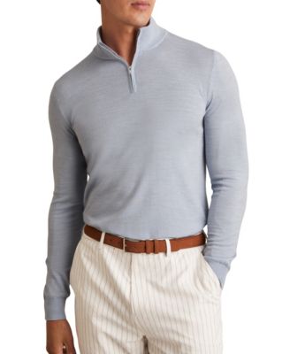 Men's Blackhall Half-Zip Slim-Fit Merino Wool Sweater