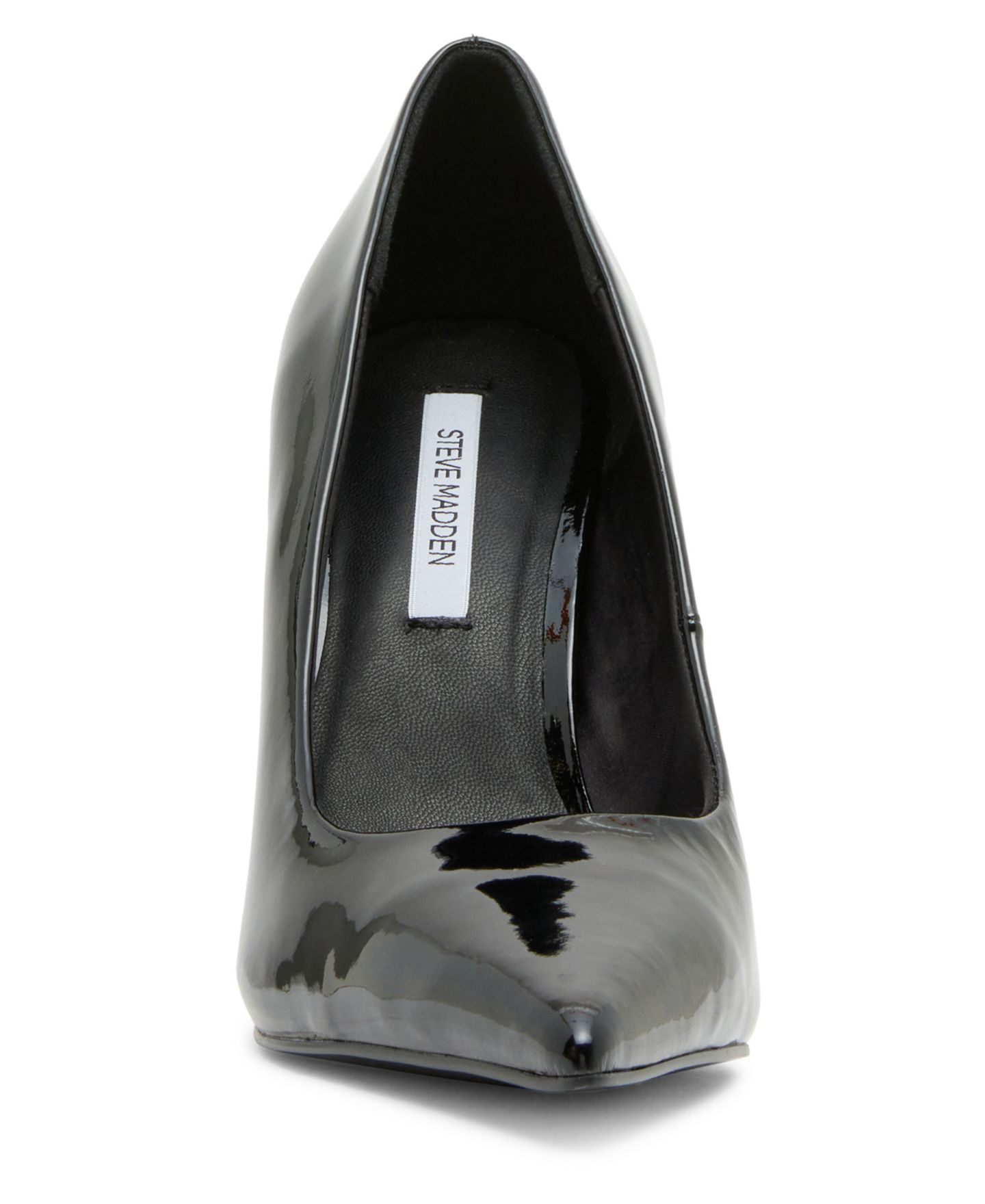 Женские туфли Steve Madden Dynasty Pointed Toe Stiletto, цвет: Чёрный лаковый — фото 7