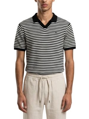 Men's Milton Striped Short-Sleeve Polo Shirt