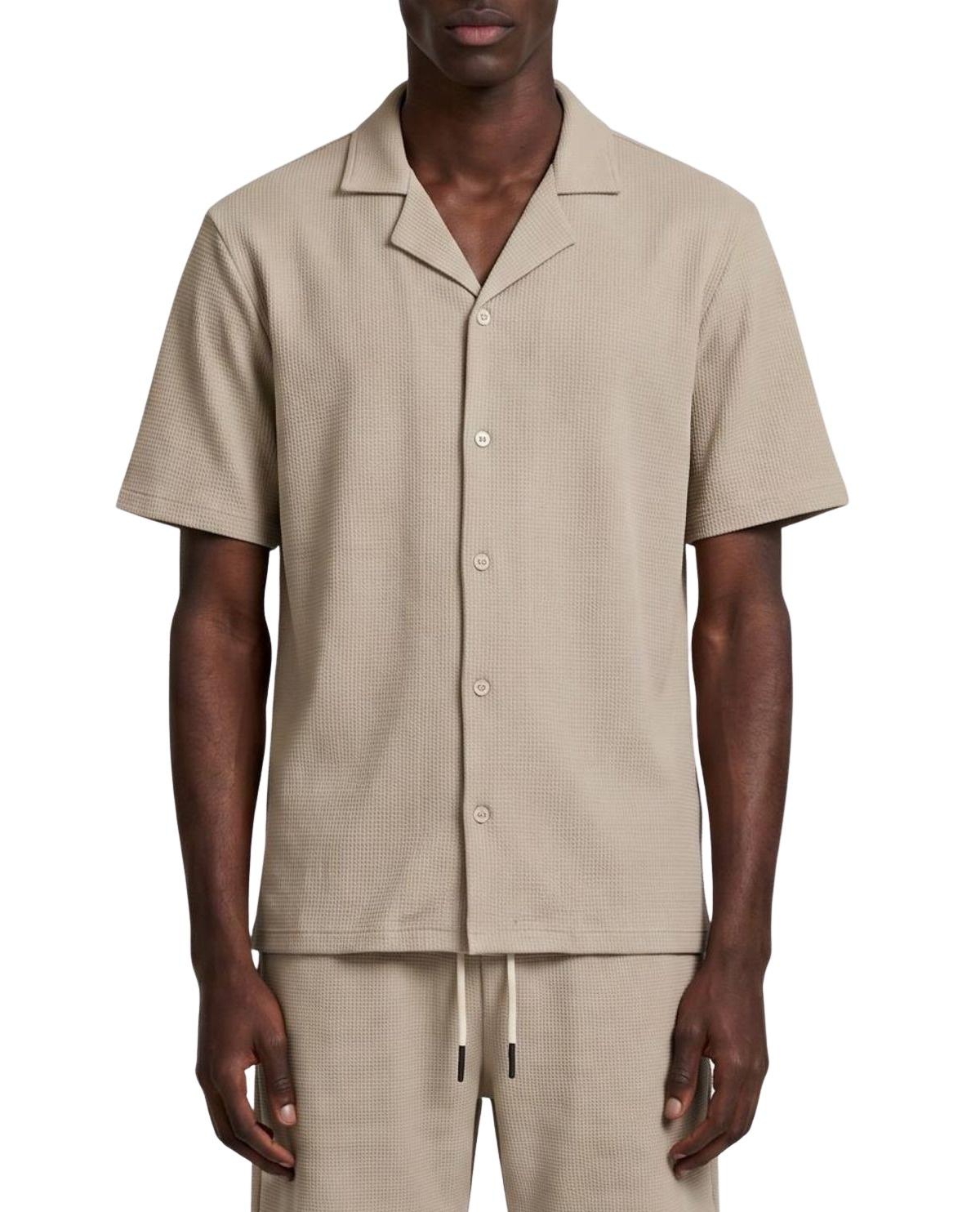 Walker & Hunt Men's Short Sleeve Seersucker Shirt