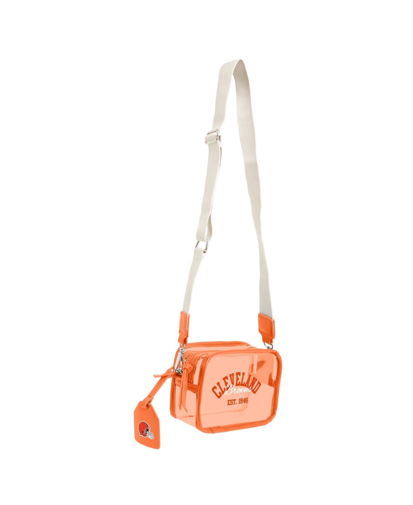 Женская сумка WEAR by Erin Andrews Cleveland Browns Sheer Color Crossbody — фото 3
