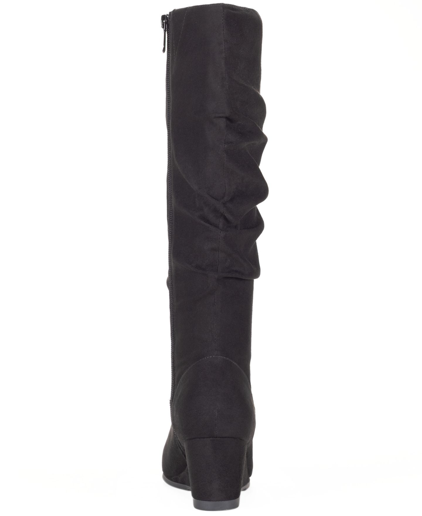 Женские ботинки Style & Co Perlaa Knee-High Slouch Memory Foam, цвет: Чёрный — фото 3