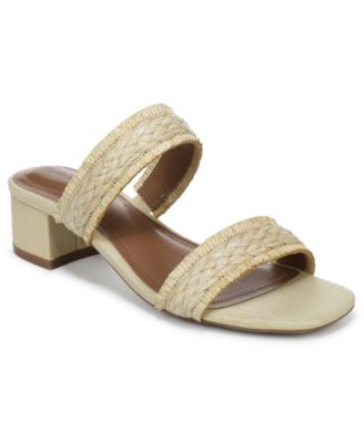 Women's Vickyy Square Toe Block Heel Sandals