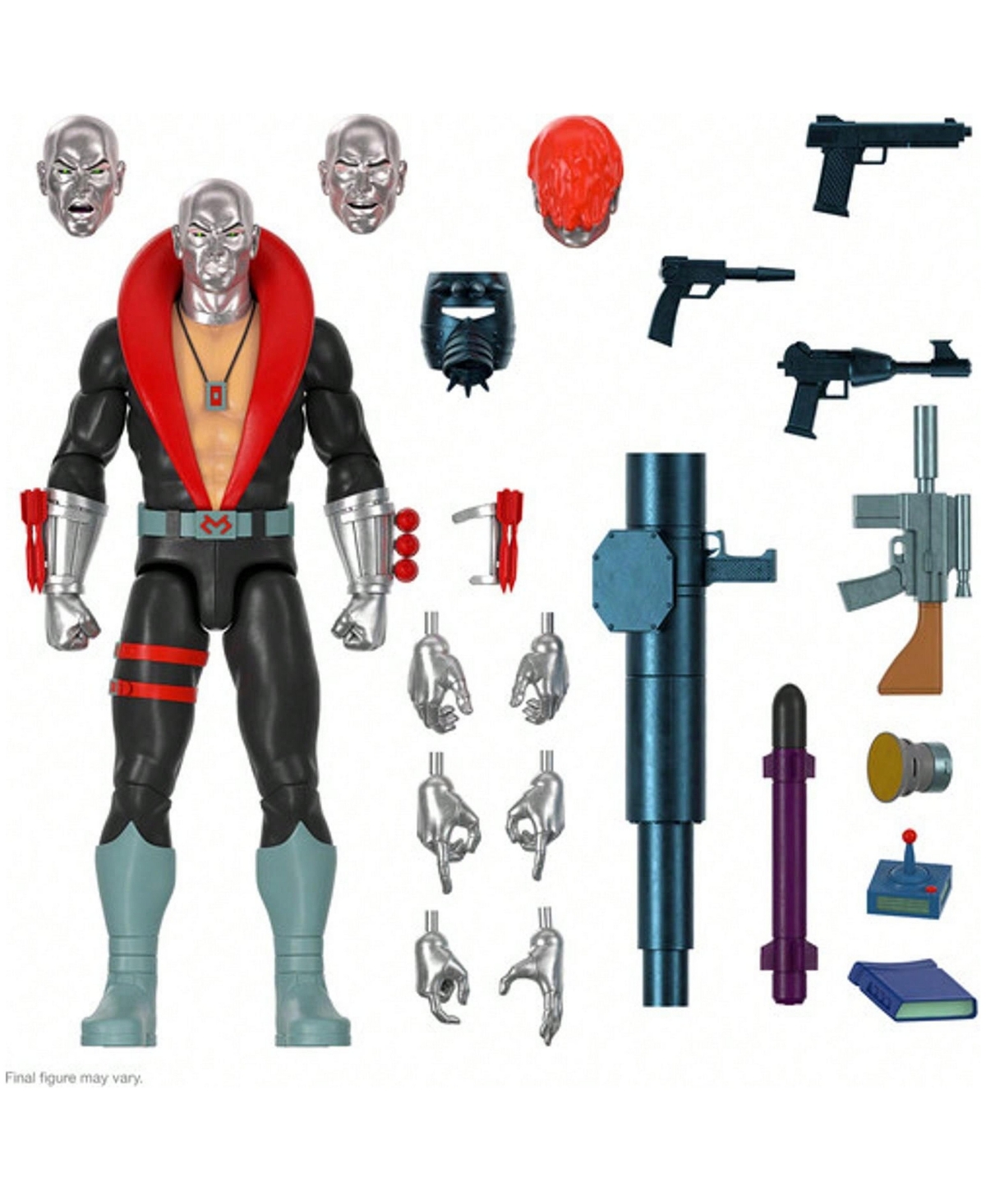 Super7 G.i. Joe Ultimates Destro Collectible Action Figure, 14+