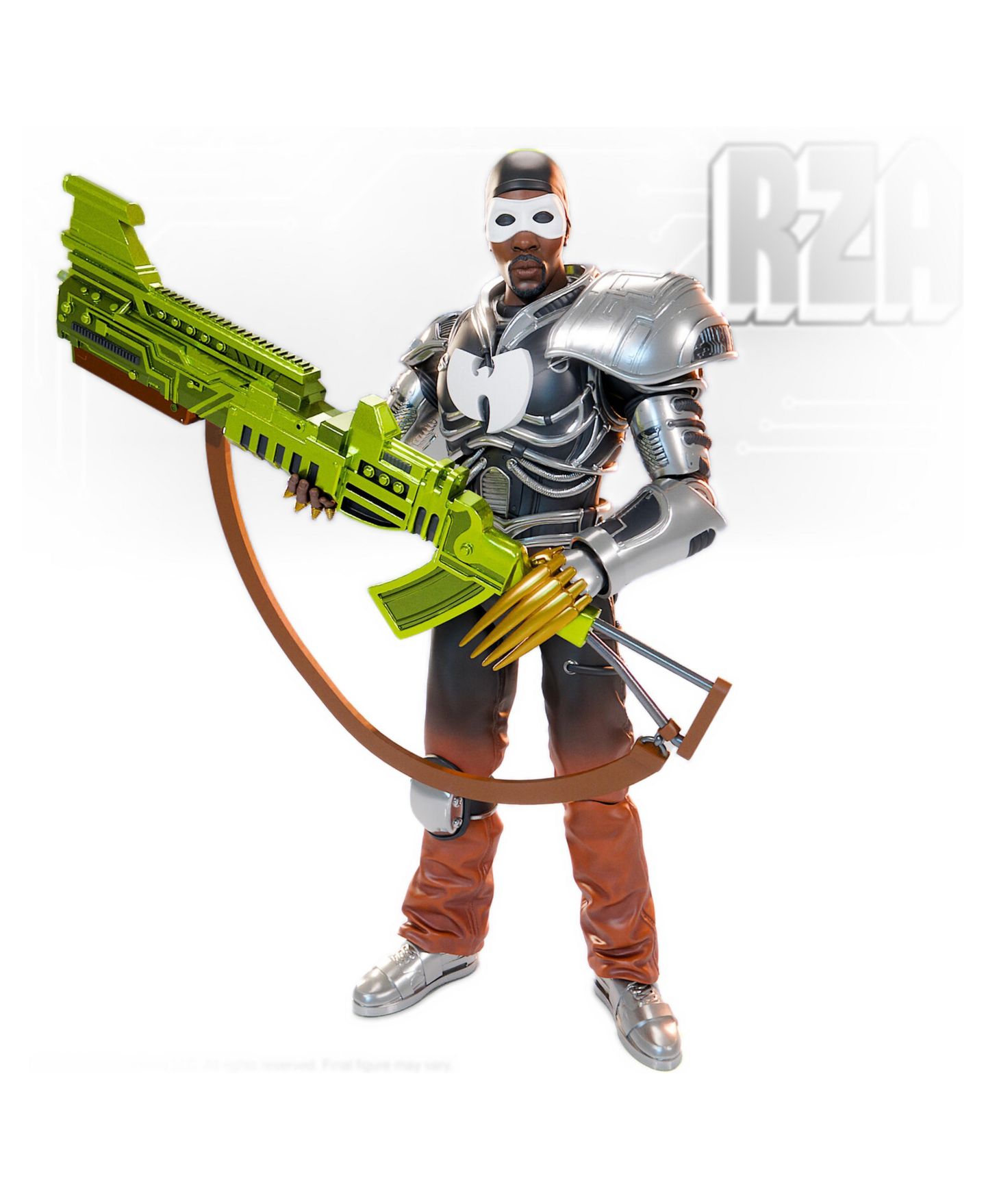 Детская фигурка Super7 Bobby Digital 7" Collectible Action Figure with Interchangeable Parts, Ages 14+, цвет: Разноцветный — фото 2