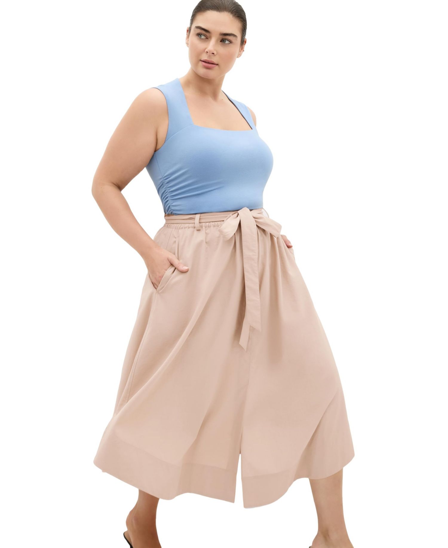 Women's Plus Size Ally Midi Skirt