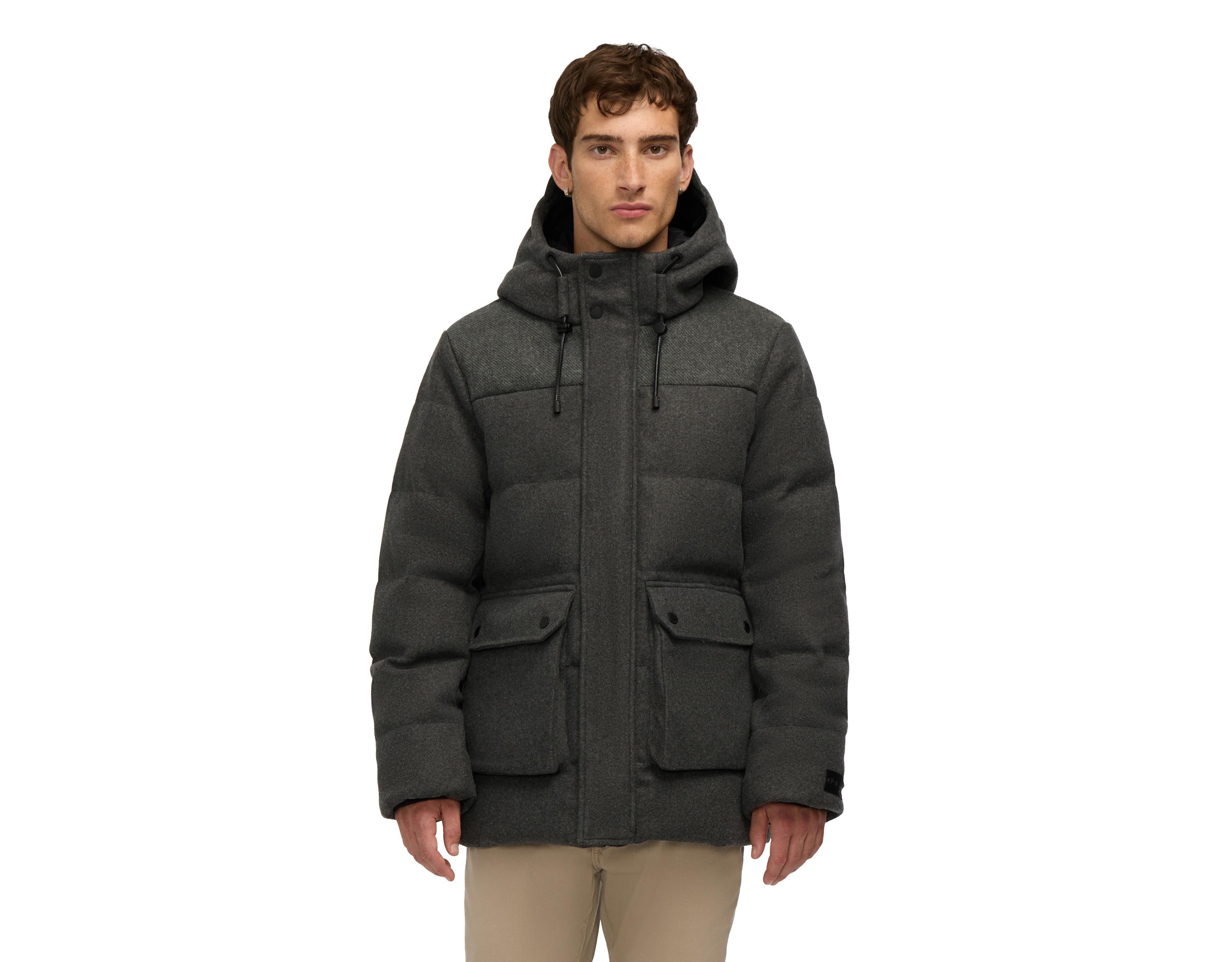 Pajar Men's Men s Otis Midweight Wool Look Puffer Jacket