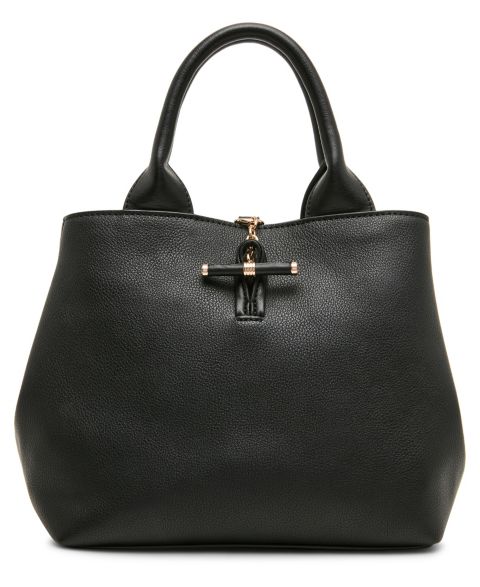 Женская маленькая сумка-сэтчел Anne Klein кросс-сумки через плечо, трансформер, цвет: Чёрный