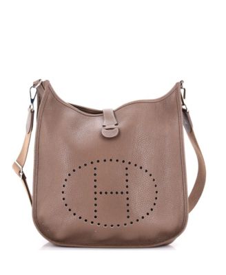 Pre-Owned Hermes PM Evelyne Bag Gen III Clemence