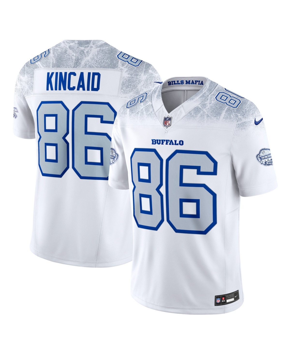 Nike Men's Buffalo Bills Dalton Kincaid Rivalries Limited Stitched Dri-fit Jersey