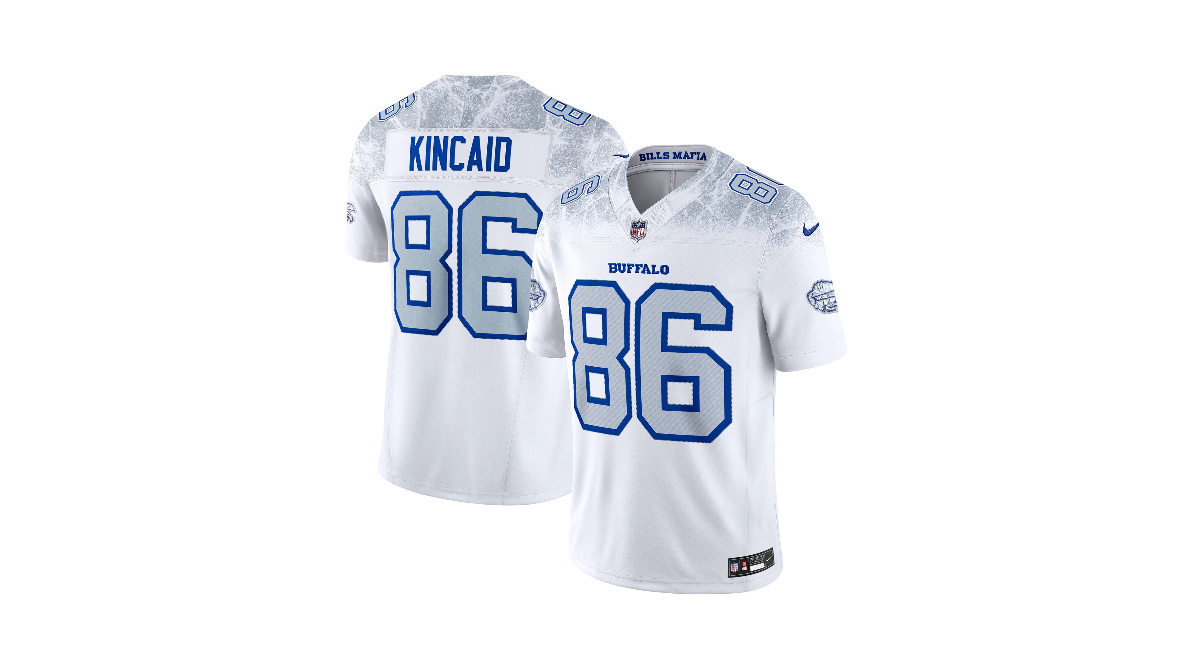 Nike Men's Buffalo Bills Dalton Kincaid Rivalries Limited Stitched Dri-fit Jersey