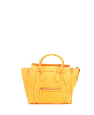 Mini Luggage Bag Grainy Leather