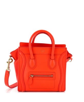 Nano Luggage Bag Smooth Leather