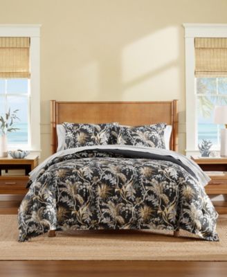 Frond Forest Texture Cotton Sateen Comforter Sets