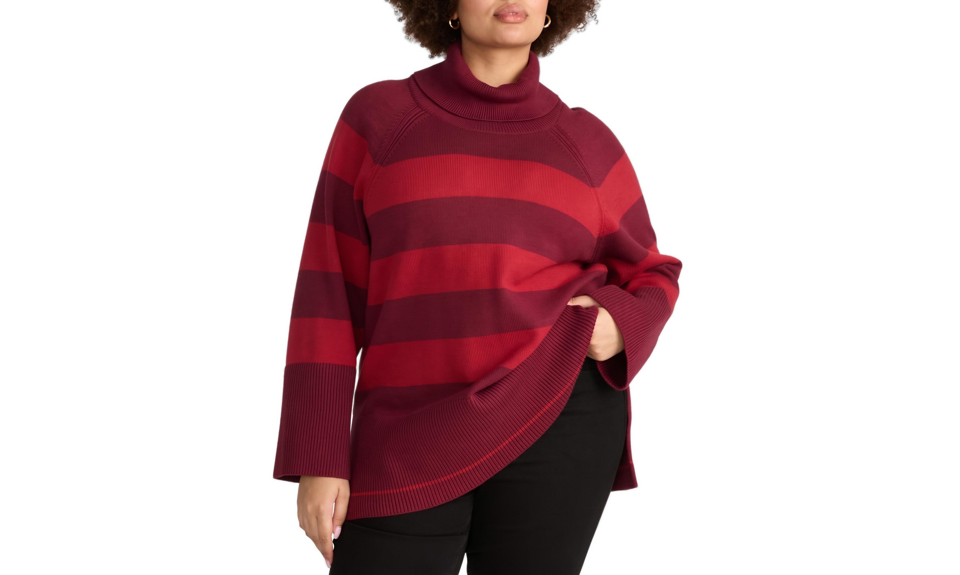 Universal Standard Plus Better-Than-Wool Oversize Turtleneck Sweater