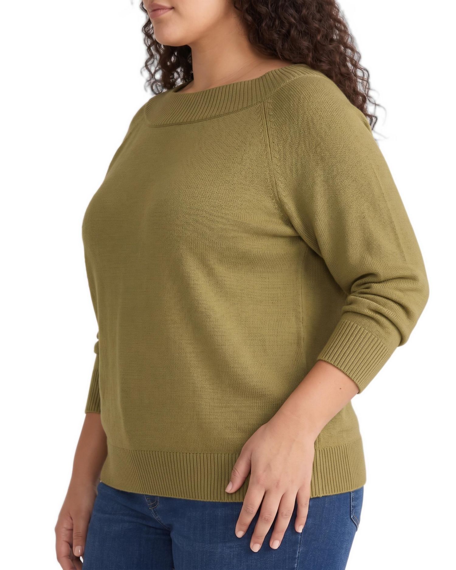 Plus Size Noomi Cold Shoulder Sweater