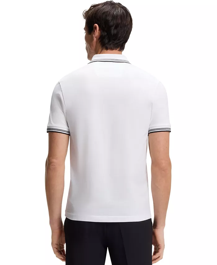 Men's Stretch-Cotton Slim-Fit Paul Polo Shirt - thumbnail 6