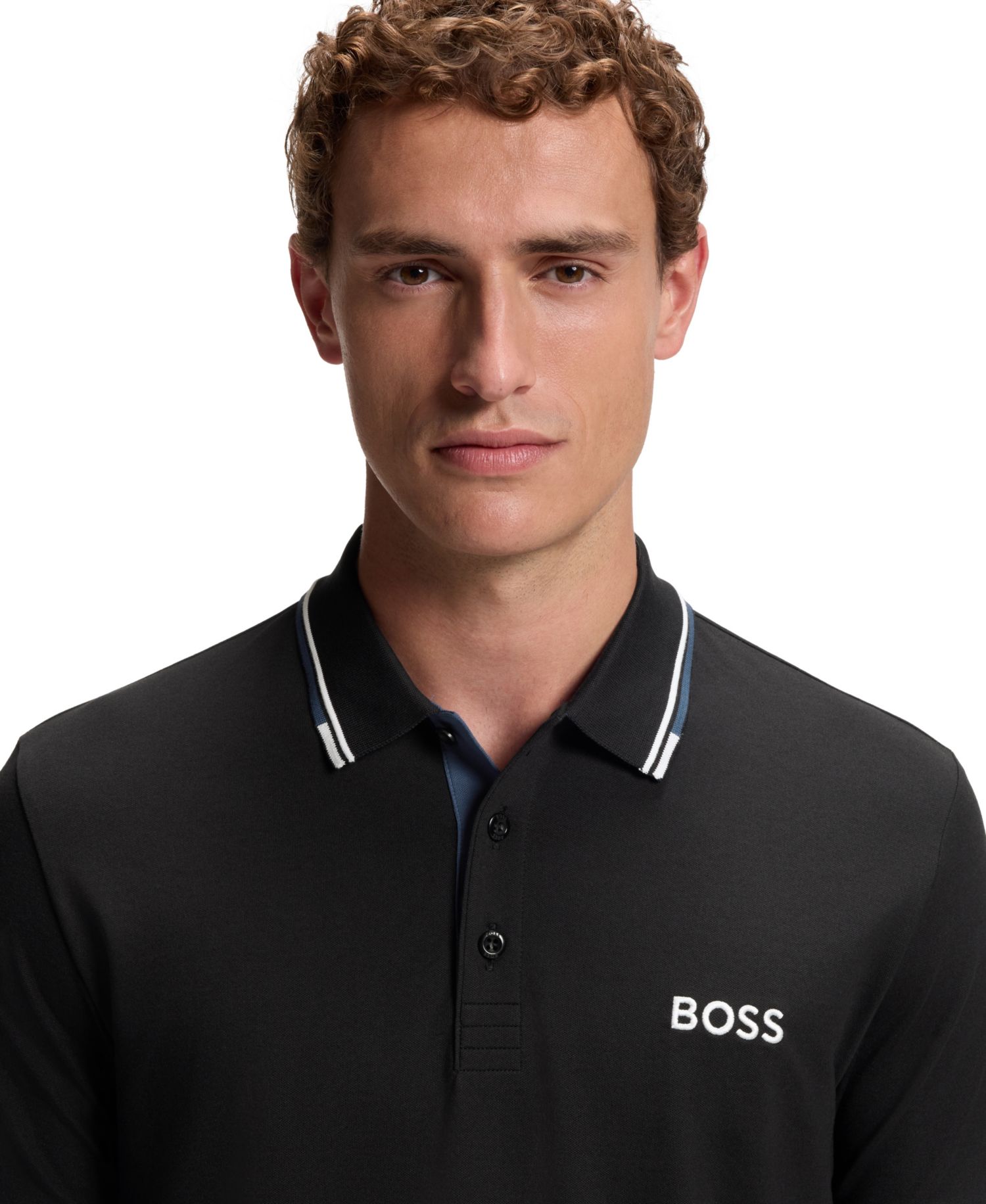 Men's Cotton-Blend Polo Shirt