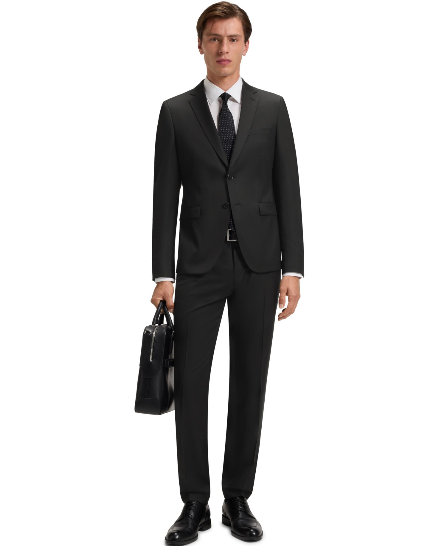 Men's Virgin-Wool Extra-Slim-Fit Suit Jacket