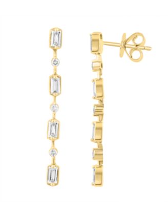 Lab-Grown Diamond Earrings (5/8 ct. t.w.) in 14k Yellow Gold