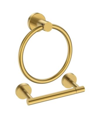 Bathroom Hardware Toilet Paper Holder Towel Ring Set