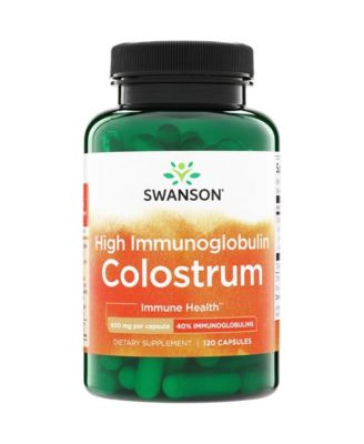 High Ig Colostrum Immune Support, 500 mg, 120 Capsules