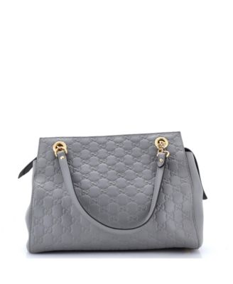 Medium Soft Signature Shoulder Bag Guccissima Leather