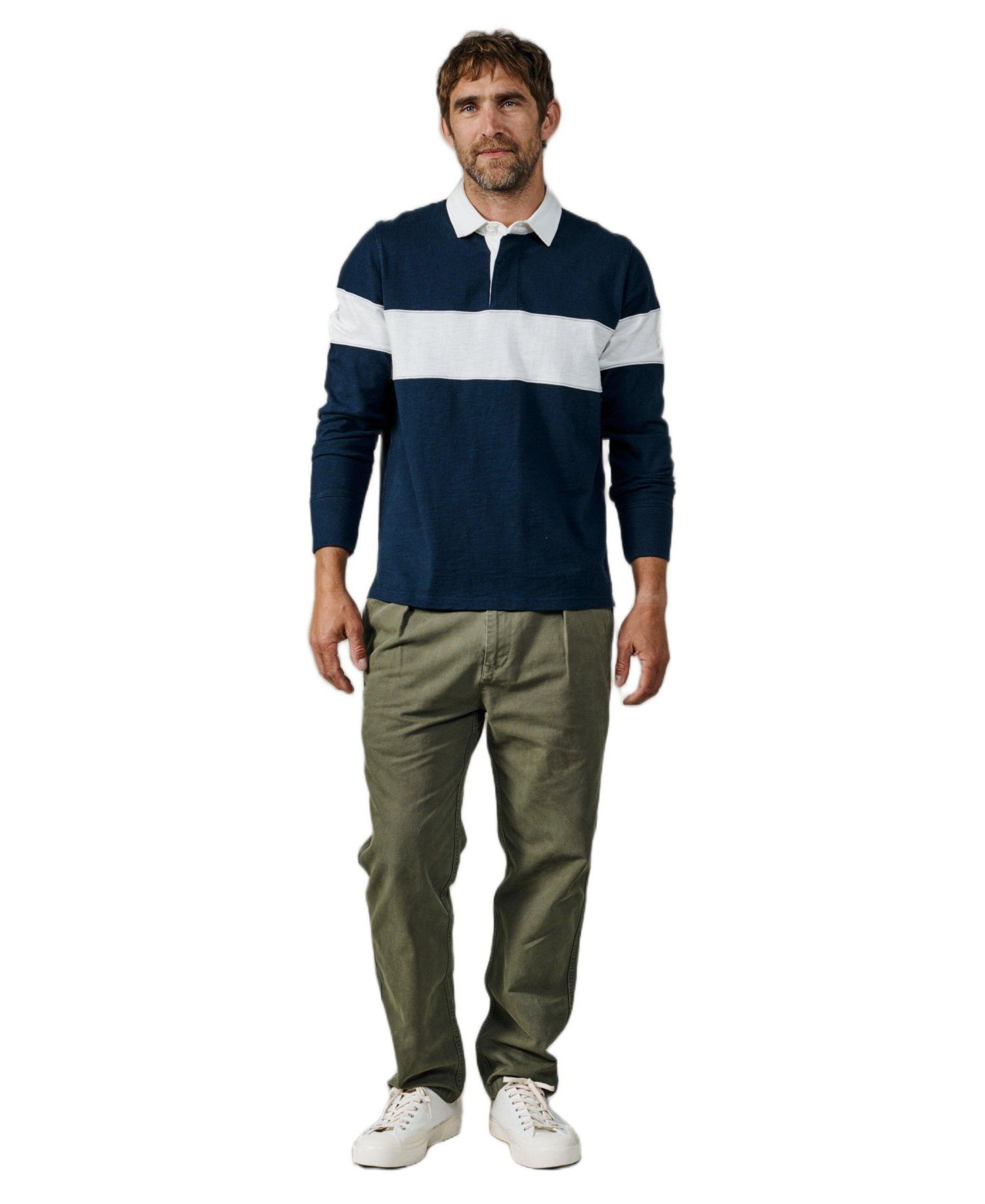 Men's Irnham Long Sleeve Rugby Shirt