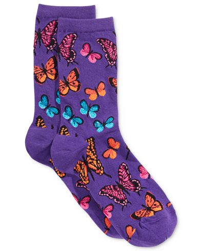 Hot Sox Women's Butterflies Socks