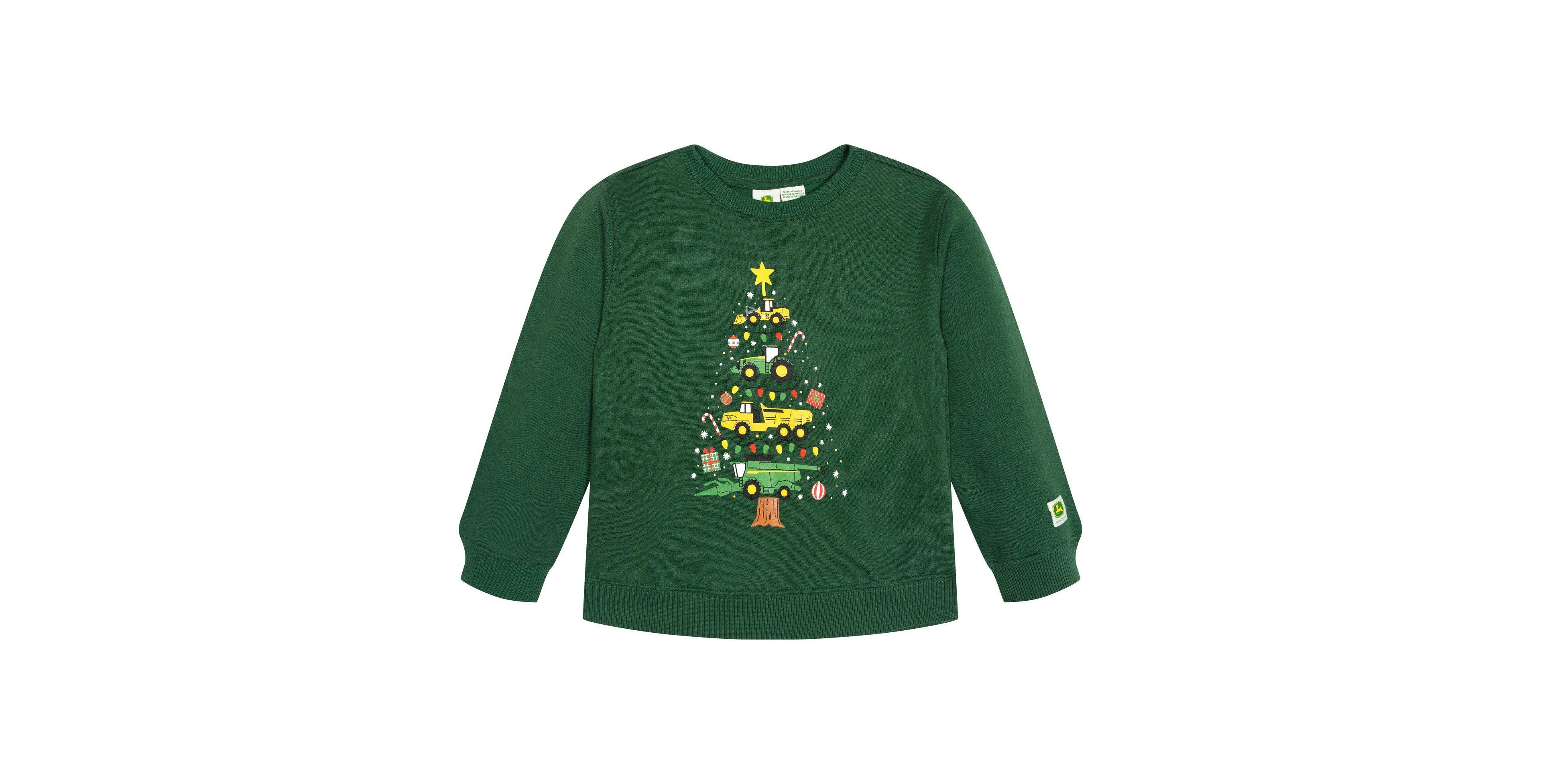 John Deere Baby Boys Boys'18M Holiday Fleece Pullover