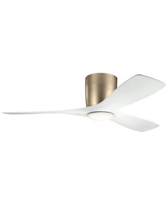 48 Volos 3-Blade Champagne Ceiling Fan with Matte Blades
