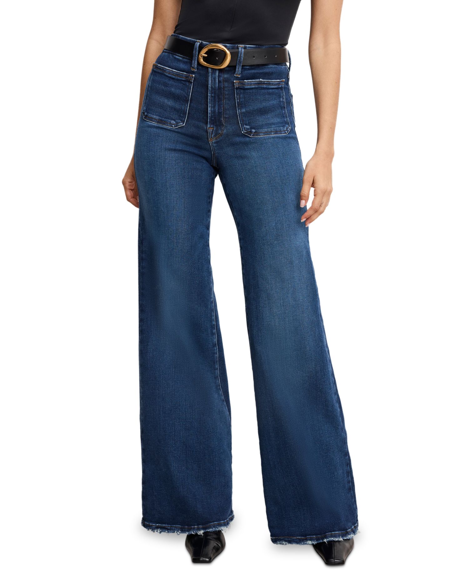 Women's Wide-Leg Palazzo Jeans