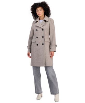 Women's Double-Breasted Coat, Created for Macy's