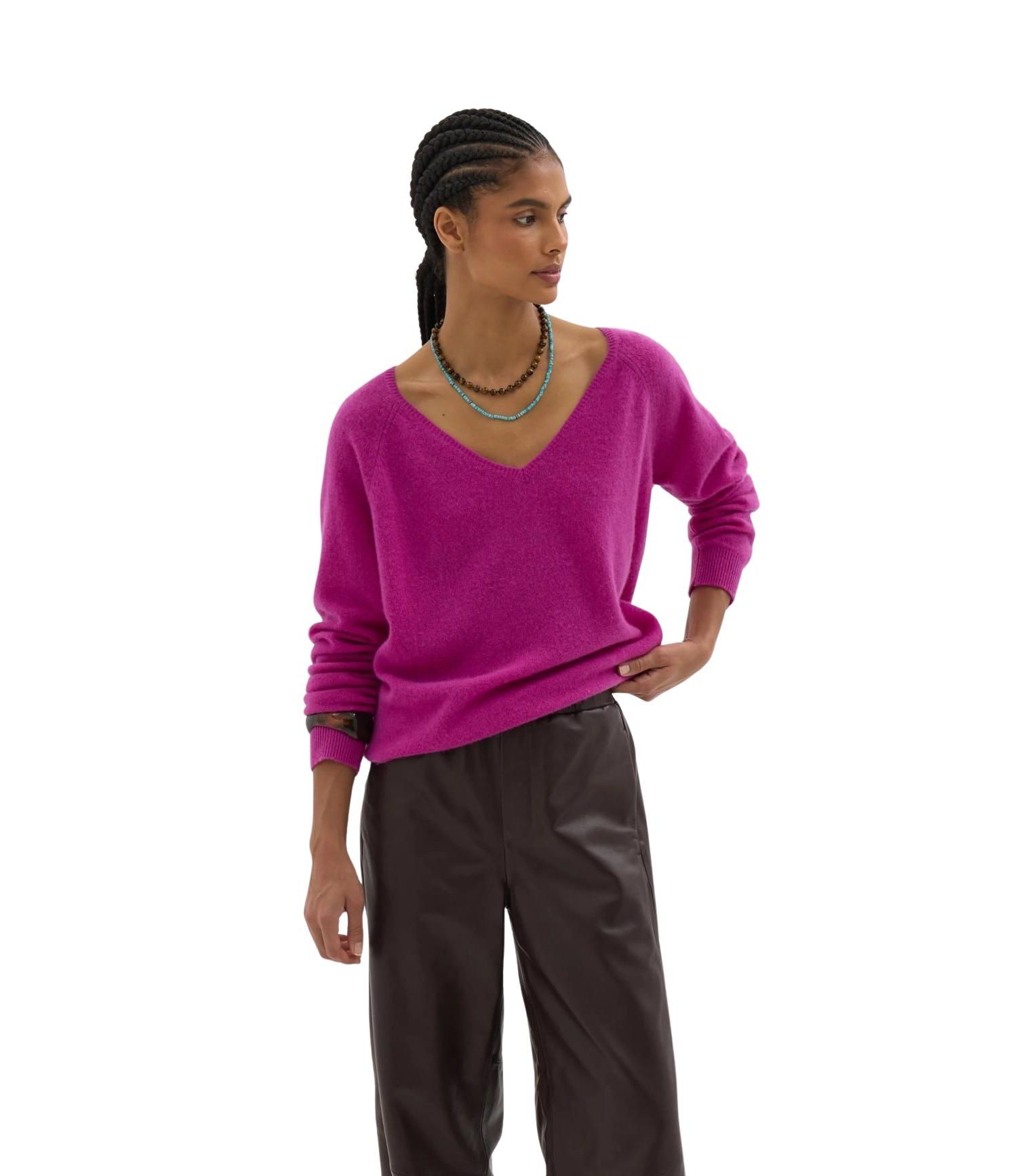 Women's Constance Cashmere V-Neck Sweater