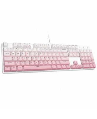 Mechanical Gaming Keyboard Hot Swappable Red Switch RGB Backlit PBT Keycaps