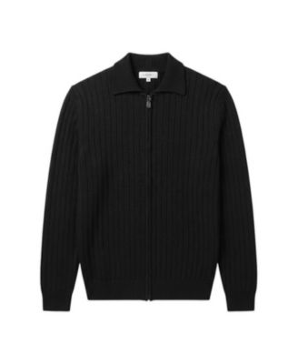 Men's Big & Tall Cortona Merino Wool Mock Neck Half-Zip Sweater