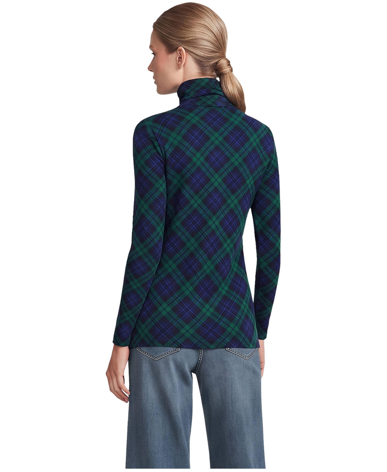 Women's Lightweight Jersey Long Sleeve Turtleneck