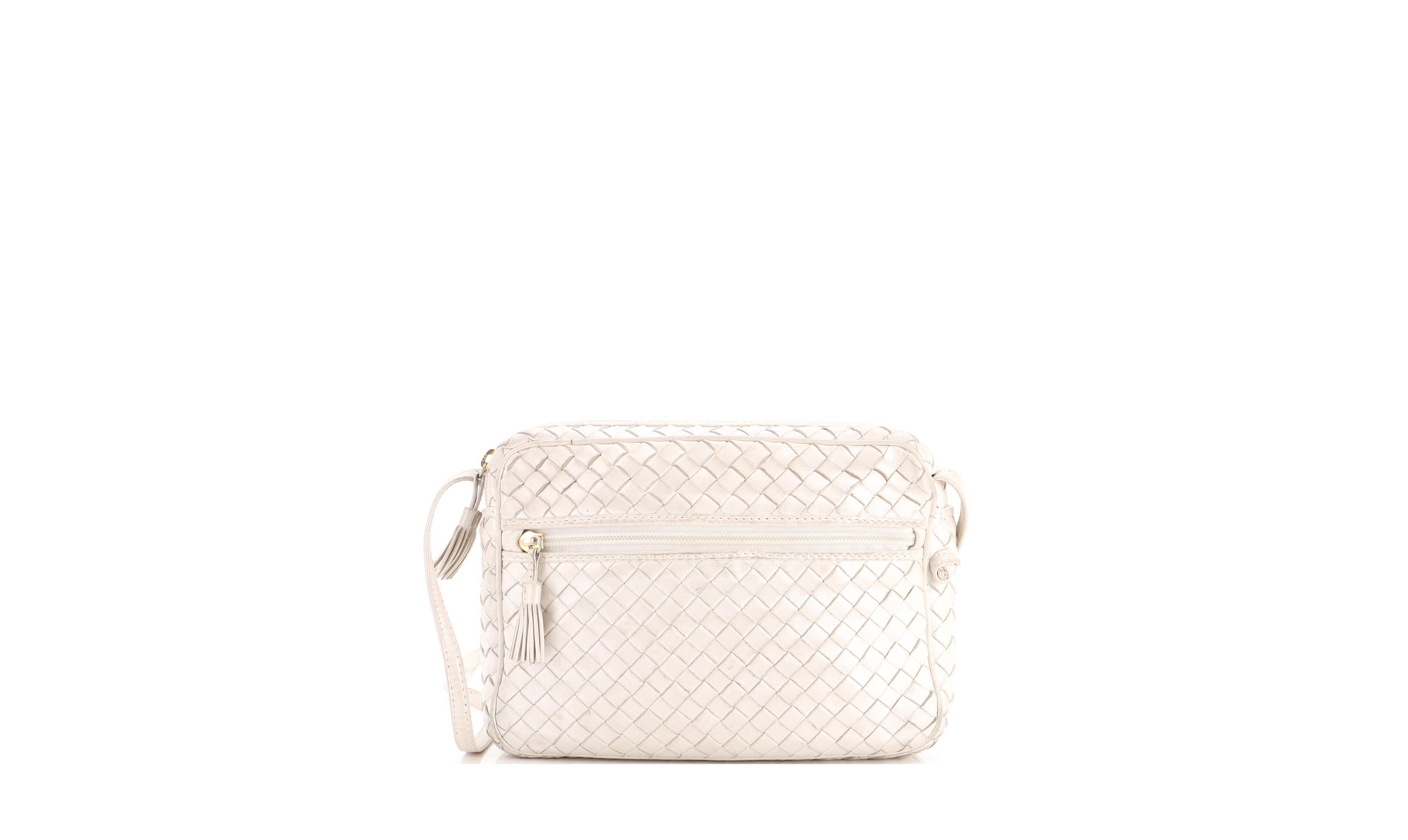 Pre-Owned Bottega Veneta Nodini Small Intrecciato Crossbody Bag